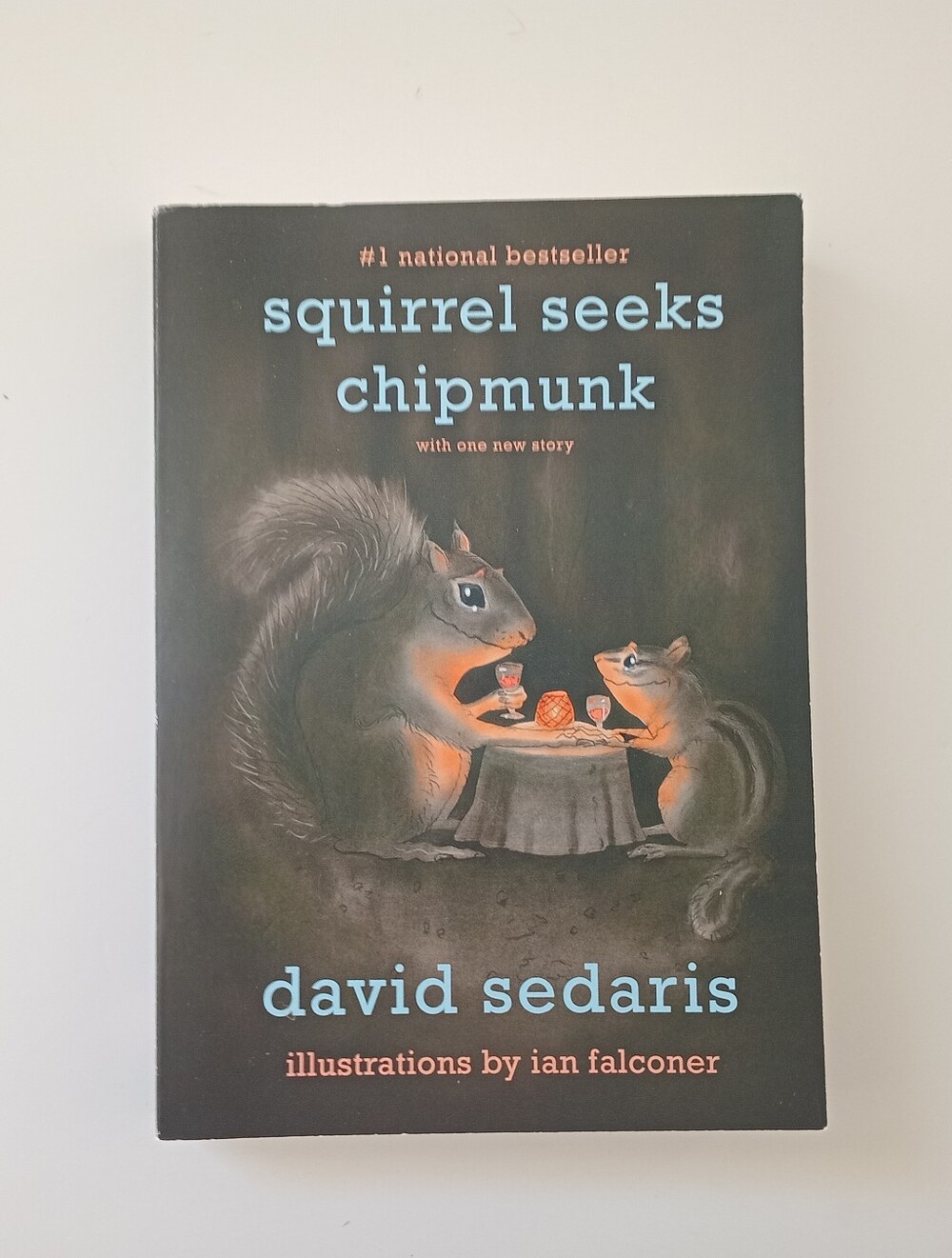 3/$20 David Sedaris Squirrel Seeks Chipmunk Illustrated Paperback Ian Falconer